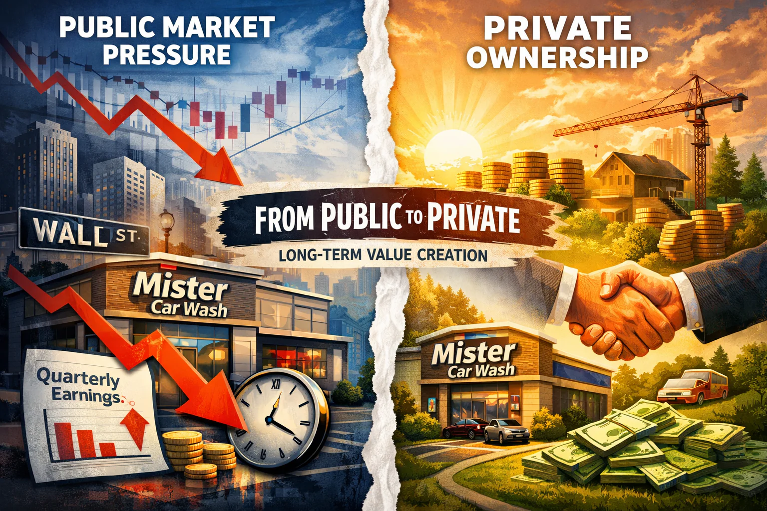 Mister Car Wash - from public to private